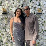 Jordin Sparks Instagram - I’m still floating from performing at the @recordingacademy LA Chapter Nominee Celebration. What a way to kick off the week! 🤍 See you Sunday, Grammys! ✨ Face: @kimoramulan Hair: @lovetaije Dress: @sherrihill via @khai_themannequin Los Angeles, California