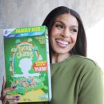 Jordin Sparks Instagram - Lucky the Leprechaun is missing from the iconic cereal box! I’m teaming up with @luckycharms to help catch him this St. Patrick’s Day – you can too! Grab a limited-edition Lucky Charms box to create your own leprechaun trap using one of the unique DIY traps on the back. Check the link in my bio for some inspo. 🍀 #ad #LuckyCharmsTraps #LuckyCharmsPartner