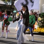 Jordin Sparks Instagram - Spent the first moments of 2024 doing what I love most—singing my heart out as the grand finale of the @rose_parade! What a way to kick things off! 🌹🤍 Hair: @lovetaije Makeup: @kimoramulan 📸: @joeypucino