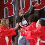 Jordin Sparks Instagram - Spent the first moments of 2024 doing what I love most—singing my heart out as the grand finale of the @rose_parade! What a way to kick things off! 🌹🤍 Hair: @lovetaije Makeup: @kimoramulan 📸: @joeypucino