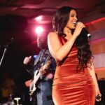 Jordin Sparks Instagram - Dear @adamblackstone, you are such an advocate for artists, a pillar in our industry, an incredible musician/artist/MD and human! I adore you! Happy Birthday and thank you for having me at your Legacy Christmas show! A TIME WAS HAD!!! Call My Name and No Air felt SO good!!! You’ve always believed in me and I’ll never forget it. 🤍❄️ 📸: @michelleshiers