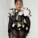 Jordyn Woods Instagram - You deserve your flowers 🌷@jeanpaulgaultier @simonerocha_ #hautecouture