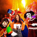 Jordyn Woods Instagram - thank you for having us.. it’s been a tradition coming every year 🧡 @horrornights @unistudios