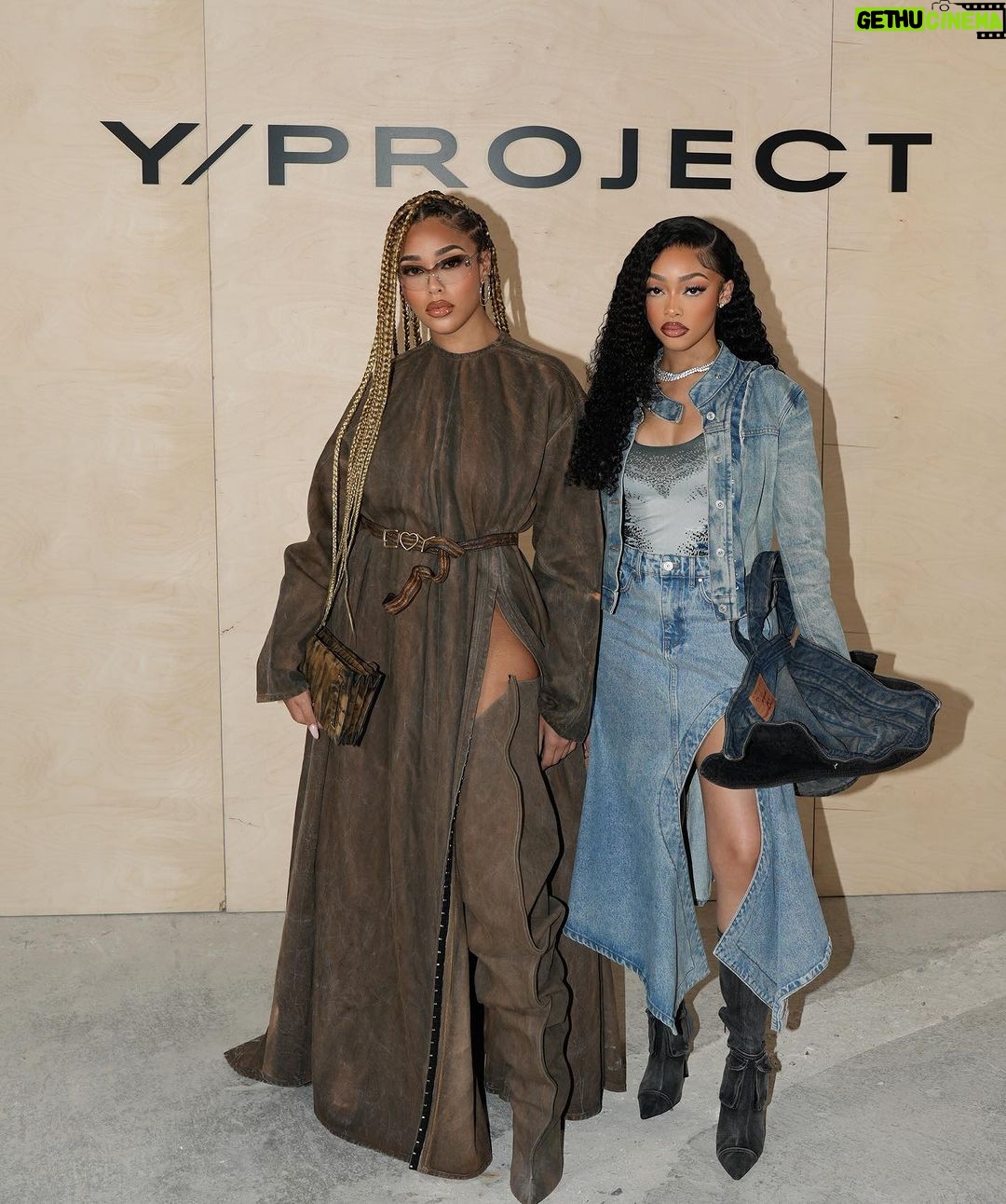 Jordyn Woods Instagram - @yproject_official is next level!! Congratulations on an insane show @glennmartens 😮💨