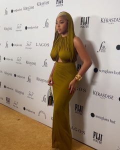Jordyn Woods Instagram - Daily Front Row Awards in @ysl ✨