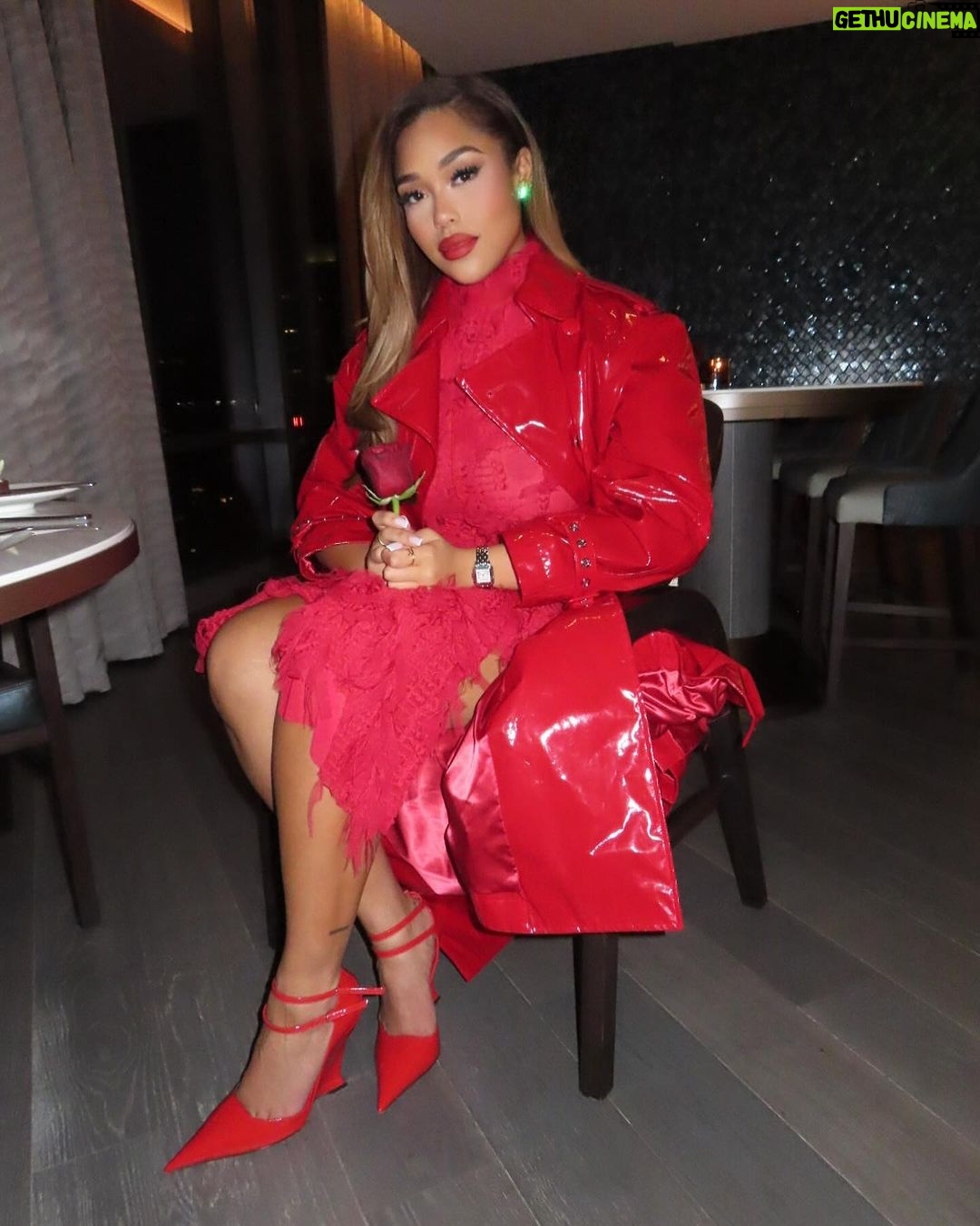 Jordyn Woods Instagram - best day with the best valentine ❤️ thank you for always making me feel special @karltowns