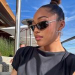 Jordyn Woods Instagram - wow LA, it’s feels like summer 🌊