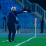 Jorge Jesus Instagram - Começamos a segunda volta com uma boa vitória! Isto é mais do que uma sequência de vitórias - é o espelho de uma equipa confiante apoiada de adeptos confiantes. Mas repito ainda não ganhamos nada ! Apenas ganhamos confiança e respeito pela nossa qualidade de jogo. Os objectivos ainda estão por alcançar. We started the second round with a good victory! This is more than a winning streak - it is the mirror of a confident team backed by confident fans. But I repeat we haven’t won anything yet! We only gained trust and respect for our quality of play. The objectives are yet to be achieved. Riyadh, Saudi Arabia