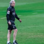 Jorge Jesus Instagram - Parabéns equipa pela brilhante primeira volta ! Ainda temos um longo caminho pela frente ! Amanhã começa a segunda ronda. Congratulations team on a brilliant first round! We still have a long way to go! Tomorrow the second round begins. @alhilal #alhilal Riyadh, Saudi Arabia