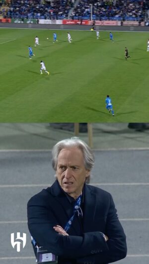 Jorge Jesus Instagram - 👀Under the eyes of the mastermind 🧠 
#AlHilal 💙