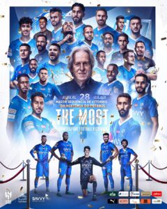 Jorge Jesus Instagram - A partir de hoje um novo recorde será estabelecido! Este é o resultado de uma equipa exemplar, um clube unido e adeptos sem igual! Este feito é de todos nós! Obrigado por me darem a oportunidade de fazer parte da vossa história! Starting today, a new record will be established! This is the result of an exemplary team, a united club, and unmatched fans! This achievement belongs to all of us. Thank you for giving me the opportunity to be part of your history! @alhilal #alhilal @guinnessworldrecords #guinness Riyadh, Saudi Arabia