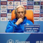 Jorge Jesus Instagram - Respeitamos o nosso Rival, estamos preparados para as dificuldades que o jogo possa ter e queremos ganhar a eliminatória e o jogo. We respect our rival, we are prepared for the difficulties the game may have and we want to win the tie and the game. @alhilal #alhilal Jeddah