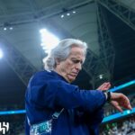 Jorge Jesus Instagram - Parabéns a todos, passámos às semi-finais e ultrapassamos o recorde mundial, mas ainda não ganhámos nada, ainda há muito trabalho pela frente. Vamos equipa ! Congratulations to everyone, we reached the semi-finals and surpassed the world record, but we haven’t won anything yet, there’s still a lot of work to do. Let’s go team! @alhilal #alhilal Riyadh, Saudi Arabia
