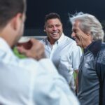 Jorge Jesus Instagram - Visita do “Fenómeno” @ronaldo ao nosso treino ! Um enorme prazer craque. Visit from “Fenómeno” @ronaldo to our training session! A huge pleasure. @alhilal #alhilal Riyadh, Saudi Arabia