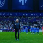 Jorge Jesus Instagram - 1.ª mão do quartos de final ✅ Parabéns equipa e obrigado aos fãs, o vosso apoio dá-nos mais força ! 1st leg of the quarter finals ✅ Congratulations team and thank you to the fans, your support gives us strength ! #alhilal @alhilal Riyadh, Saudi Arabia
