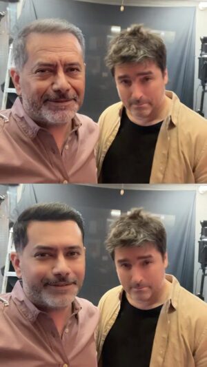 Jorge Zabaleta Instagram - Me encantó este filtro pero parece que a Pedro no tanto 😂 @pedroruminot 

Pronto #sociosdelaparrilla3, desde el 27 de Agosto, después de Teletrece 📺