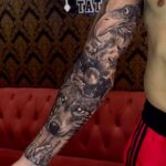 José Aldo Instagram – The new tatoo! The Family! 👨‍👩‍👧‍👦