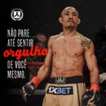 José Aldo Instagram - Trabalhem, trabalhem duro. Só assim vocês vão realizar todos os seus sonhos e sentir orgulho do que se tornaram. Desistir não é uma opção, obstáculos tornam você MAIS FORTE 👊🏼 Osss
