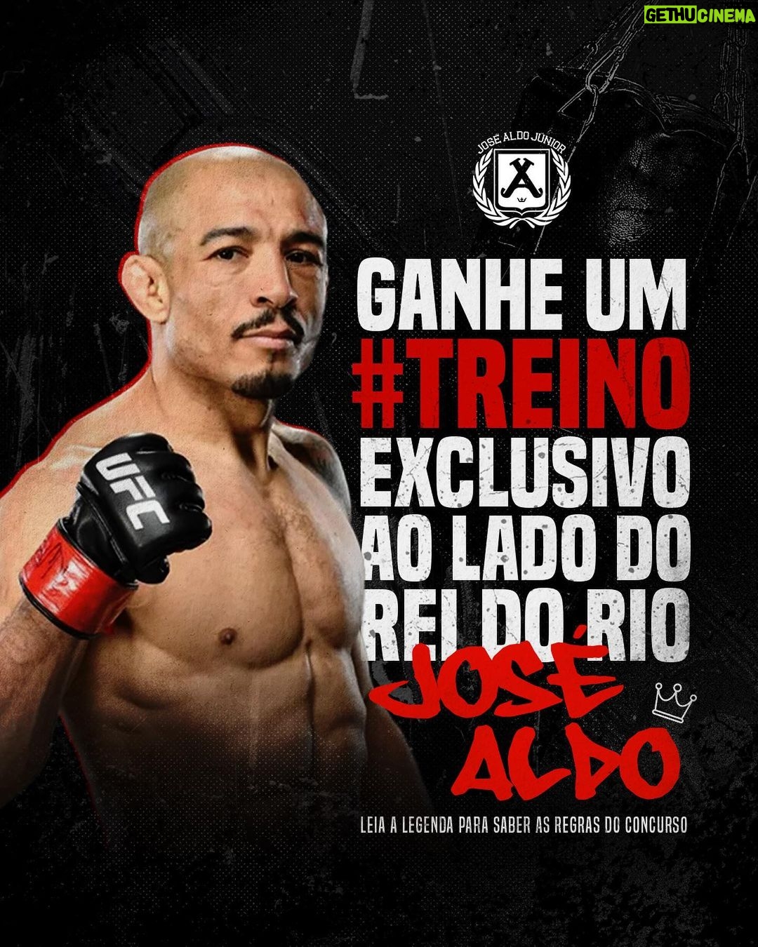 José Aldo Instagram - 🚨ALERTA DE SORTEIO NO FACEBOOK 🚨 Fala galera... Já sonhou em ter um treino exclusivo comigo? Então chegou o momento! Tá rolando um sorteio imperdível pra vocês! Não dá pra ficar de fora mesmo... Corre lá na minha página do Facebook agora e não percam essa chance! Leiam tudo para entender as regras: → Seguir/curtir a página do facebook do José Aldo → Compartilhar a publicação em modo público → Marcar 3 amigos nos comentários → Começa dia 25/05 e é finalizado dia 25/06 → O vencedor será notificado pelo messenger Facebook e terá 48 horas para responder com suas informações de contato.Se o vencedor não responder dentro do prazo, um novo vencedor será selecionado. → O vencedor deve concordar em participar do treinamento com o José Aldo em uma data e local previamente acordados. O prêmio não é transferível, não pode ser trocado por dinheiro ou por outros itens. → O vencedor é responsável por quaisquer despesas adicionais que possam ocorrer durante o dia de treinamento, incluindo transporte, alimentação e hospedagem. → Aldo se reserva o direito de cancelar o treinamento a qualquer momento, caso ocorra alguma emergência ou circunstância imprevista.