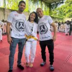 José Aldo Instagram - O último sábado foi dia do nosso Torneio Interno de Jiu-Jitsu do @josealdoescolasdelutas 🥋 Garantimos muita diversão para nossos jovens! Tivemos uma Ação Social realizada em parceria com a @prefeituradesg e a @enelbrasil ofertando diversos serviços gratuitos para população 👏🏼 Além disso, recebi do Prefeito de São Gonçalo @capitao_nelson e do Vereador @betodaserraria o Título de Cidadão Gonçalense e o Título Legislativo Medalha Joaquim Lavoura 🎖️ Continuamos usando o esporte como ferramenta de transformação social 👊🏼 #EscolaDeLutasJoséAldo #FormandoCampeões #ResponsabilidadeSocial #transformandosonhos