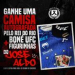 José Aldo Instagram - 🚨ALERTA DE SORTEIO NO FACEBOOK 🚨 Fala galera... Já sonhou em ter um treino exclusivo comigo? Então chegou o momento! Tá rolando um sorteio imperdível pra vocês! Não dá pra ficar de fora mesmo... Corre lá na minha página do Facebook agora e não percam essa chance! Leiam tudo para entender as regras: → Seguir/curtir a página do facebook do José Aldo → Compartilhar a publicação em modo público → Marcar 3 amigos nos comentários → Começa dia 25/05 e é finalizado dia 25/06 → O vencedor será notificado pelo messenger Facebook e terá 48 horas para responder com suas informações de contato.Se o vencedor não responder dentro do prazo, um novo vencedor será selecionado. → O vencedor deve concordar em participar do treinamento com o José Aldo em uma data e local previamente acordados. O prêmio não é transferível, não pode ser trocado por dinheiro ou por outros itens. → O vencedor é responsável por quaisquer despesas adicionais que possam ocorrer durante o dia de treinamento, incluindo transporte, alimentação e hospedagem. → Aldo se reserva o direito de cancelar o treinamento a qualquer momento, caso ocorra alguma emergência ou circunstância imprevista.