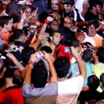 José Aldo Instagram - Comemoração que entrou para história. Rei do Rio! Há 12 anos fazendo essa defesa do cinturão, em uma luta que entrou pra história contra Chad Mendes