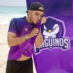 José Leonardo Broianigo Muñoz Instagram - Bonitos y gorditos muchachos 🐧 Los pingüinos no pueden volar, no pueden saltar, tampoco intimidan o dan miedo; pero trabajamos en equipo y eso es suficiente! Si ganamos, me hago un tatuaje de un pingüino chiquito 💕 Feliz en el #SummerKamp 💜 Cancún, Quintana Roo