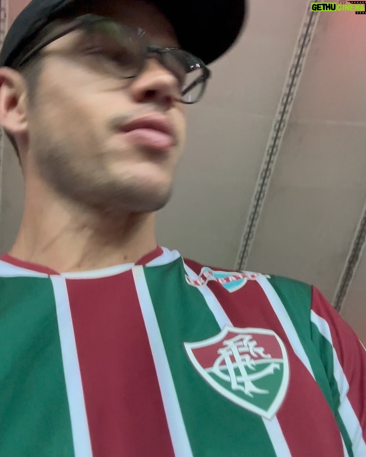 José Loreto Instagram - Saudações Tricolores 💚🤍❤️ Maracanã Stadium