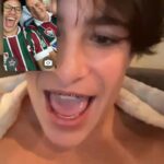 José Loreto Instagram - Saudações Tricolores 💚🤍❤️ Maracanã Stadium