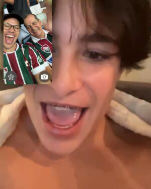 José Loreto Instagram - Saudações Tricolores 💚🤍❤️