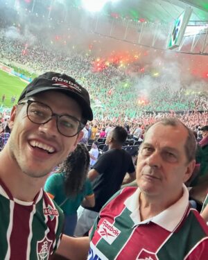 José Loreto Instagram - Saudações Tricolores 💚🤍❤️
