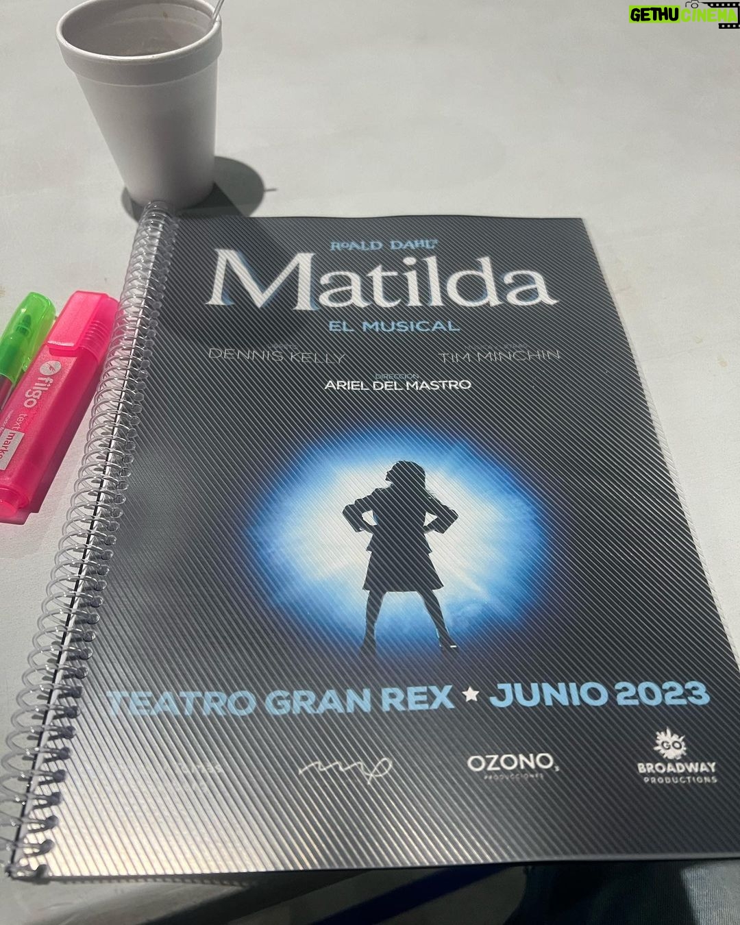 José María Listorti Instagram - Hoy arrancó la magia. Empezamos a transitar un sueño inimaginable! Somos privilegiados los q formamos parte de este suceso. Lo q sentimos hoy en el primer ensayo muy pocas veces lo he vivido. Una energía impresionante. Rodeado de toda gente MUY TALENTOSA! Los chicos y chicas del elenco son increíbles! Al punto q todos terminamos llorando de emoción al verlos cantar, bailar y actuar. No me gusta dar consejos… pero no pueden perderse este acontecimiento teatral pocas veces visto en Argentina. Se viene @matildaelmusical y me explota el pecho de alegria