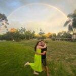 José María Listorti Instagram - Dicen q al final del arco iris hay una fuente con oro y hay q pedir un deseo. Parece q a mi se me cumplió por adelantado.