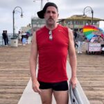 José María Listorti Instagram - Vimos una pasarela en el muelle de Santa Monica y tuvimos q desfilar. Aprendimos todo en las escuelas de @pablo_grana y @pachu_pena #viajes #travel #losangeles Santa Monica Pier