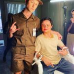 Joseph Gordon-Levitt Instagram - Shooting @arturocastrop‘s nightmare sequence in ep4 of Mr. Corman — We didn’t end up using this moment, but I needed the world to see me don the browns. #MrCorman @appletvplus @ups