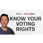 Joseph Gordon-Levitt Instagram - and all of us at @HITRECORD to be collaborating with the @aclu_nationwide again. Together we’re starting a "Know Your Voting Rights" project, because those rights will be crucial in the upcoming election.  Check out the project page and get involved at the link in my story ⬆️