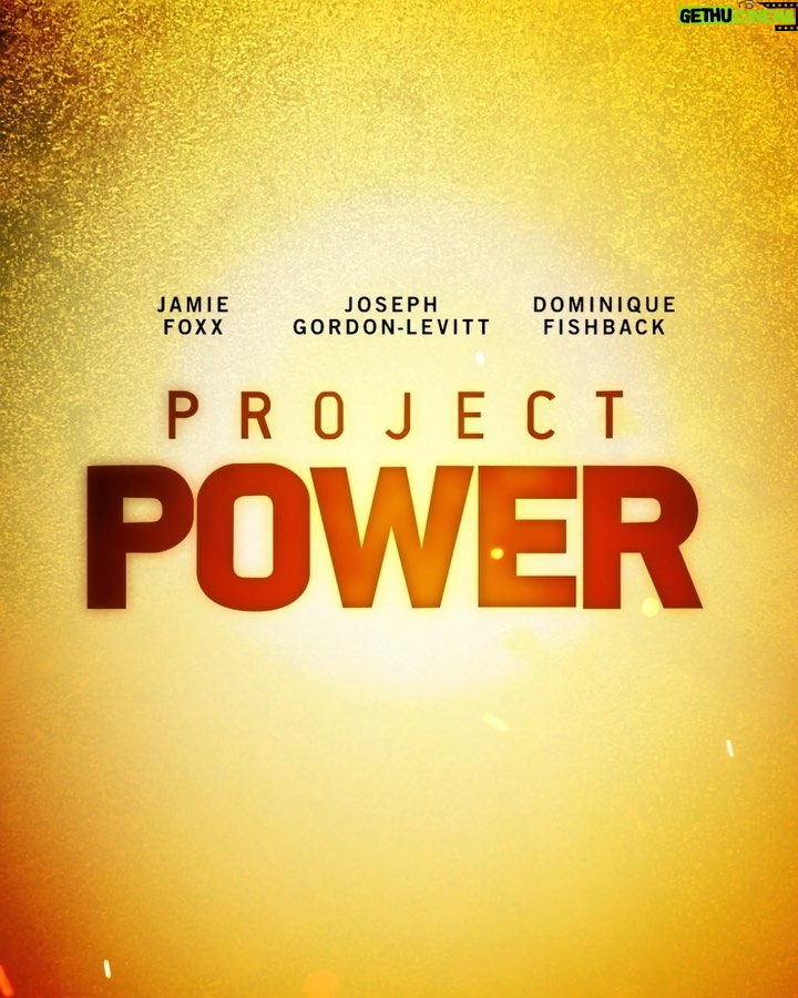 Joseph Gordon-Levitt Instagram - 1 week. 💊💥 #ProjectPower