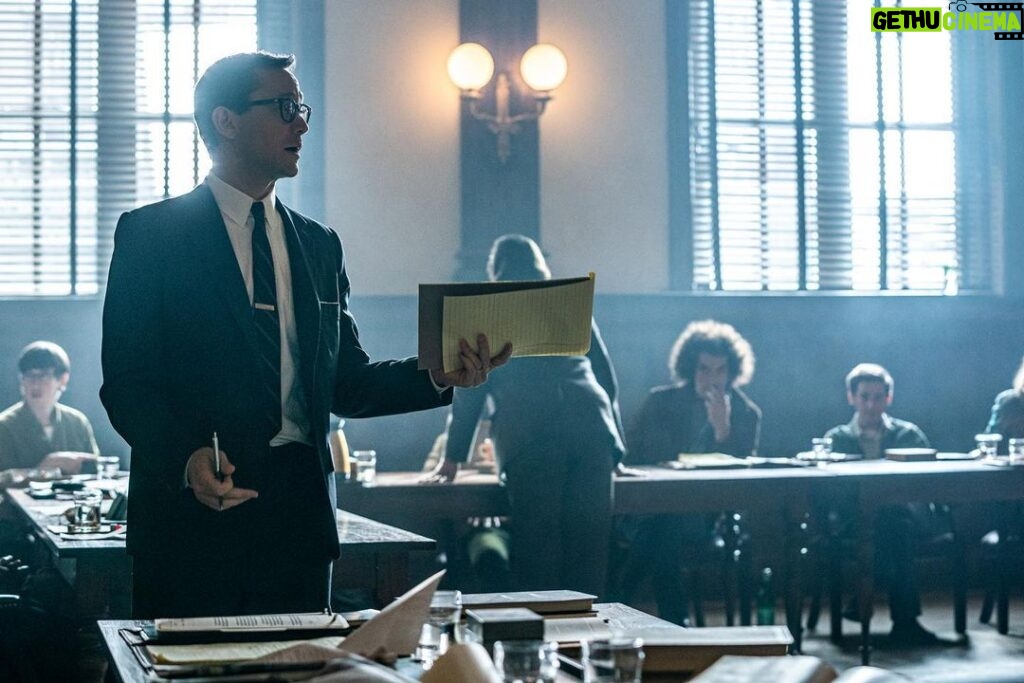 Joseph Gordon-Levitt Instagram - TRIAL OF THE CHICAGO 7 out now on Netflix! Watch this movie because 1. I’m now old enough to play an attorney 2. It’s Aaron Sorkin (You can’t handle the truth!) 3. The movie’s about a moment in 1968, but it feels like it’s about today — when people are raising their voices in protest to petition the Government for a redress of grievances, and the Government is responding with violence, dishonesty, and corruption. History reveals much.