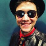 Joseph Gordon-Levitt Instagram - I was like, “🙄😒I’m not dressing up for a Zoom birthday dance party.” Then I was like 🕶🕴🏻🎵 — Happy birthday to my probably distant cousin @jg_3000, thanks for the motivation 💥😊