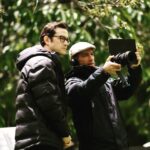 Joseph Gordon-Levitt Instagram – Finale episode of #MrCorman out today! Finally you can watch the whole thing. @jamiejchung is wonderful in it. But I didn’t have any pictures of us on my phone ☹️ So here’s the DP, Jaron, @arturocastrop driving a UPS truck in half a batman costume, a nice touch on Josh’s bedroom wall from Production Designer Meghan, and the moment of totally finishing our final color grade session with Pam and Damien which completed post production. @appletvplus