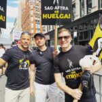 Joseph Sikora Instagram - #unionstrong #sagaftra #wga #shutitdown New York