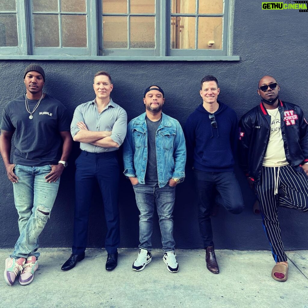 Joseph Sikora Instagram - 🚨🚨🚨 The Usual Suspects… WE OUT HERE! Get ready. @isaackeys @krisdlofton @rene_0713 @yonizamolis . The takeover is happening. Make the most of yer Monday 🔥🔥🔥 #powertv #powerbook4ce #diamondsampson #jenardsampson #thesampsonbrothers #tommyegan @forcestarz 13 days! Hollywood, California