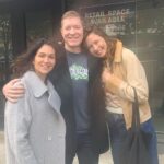 Joseph Sikora Instagram - Yep. Killed’m both. FELIZ DIA DE LOS MUERTOS! 💀Happy All Saints Day! 👼 man I love these ladies @misslloren and @jesuislucyt are magic ❤️💯 Brooklyn, New York