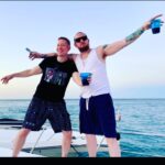 Joseph Sikora Instagram - HAPPY BIRTHDAY to the stellar director, the voice of POWER, Book 4ce @kieronhawkes . As we enter into fall let the reflective glow of these two translucent white boys keep you warm 😆🌞 The Playpen Chicago