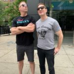 Joseph Sikora Instagram - Finally ran into Tommy Egan here in Chicago! He’s super tough and mean and serious and oddly pretty funny-just like y’all thought! So happy I finally got a picture with him. Summer is here… you know the vibes 💥💯 Chicago, Illinois