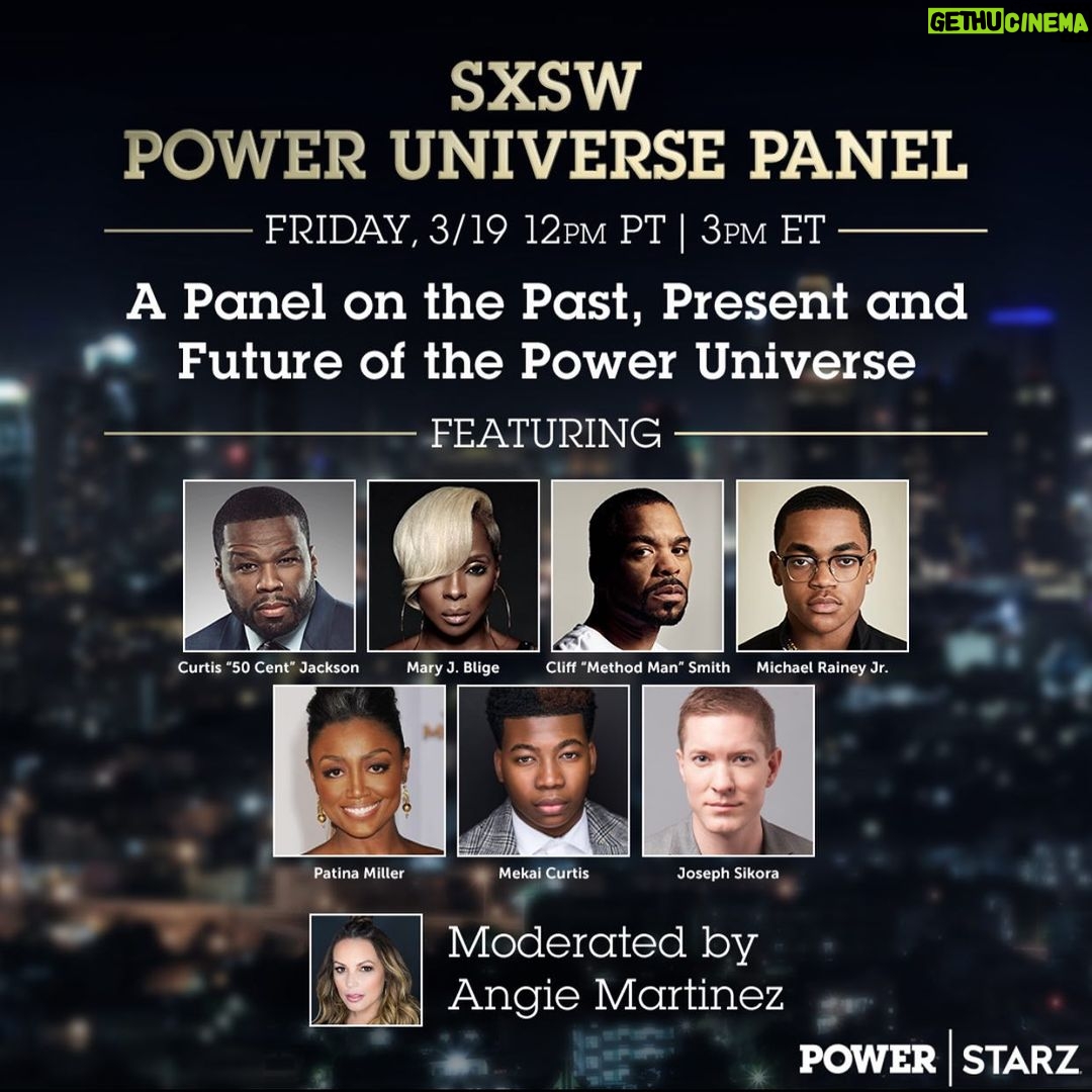 Joseph Sikora Instagram - If you’re attending #SXSW virtually – make sure you check out the Power Universe Panel on 3/19 to watch me and the rest of the #PowerTV fam talk about all the exciting things we have coming up! #PowerGhost #RaisingKanan #PowerBook4ce #PowerNeverEnds Chicago, Illinois