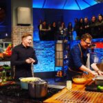Joseph Sikora Instagram - 🚨🚨🚨Me and my pal @chefsymon host BEAT BOBBY FLAY! 🚨🚨🚨 Premiering Thursday, March 25th at 8pm- “Power Trip” We bring the muscle into Bobby Flay's kitchen. We recruited superchefs Ian Rynecki and Ruth Wigman to put the squeeze on Bobby as they try to best him with a win. I got to tell you I had a great time. @bobbyflay is so cool he’s cold 🥶. Go ahead and swipe left 😡 New York, New York