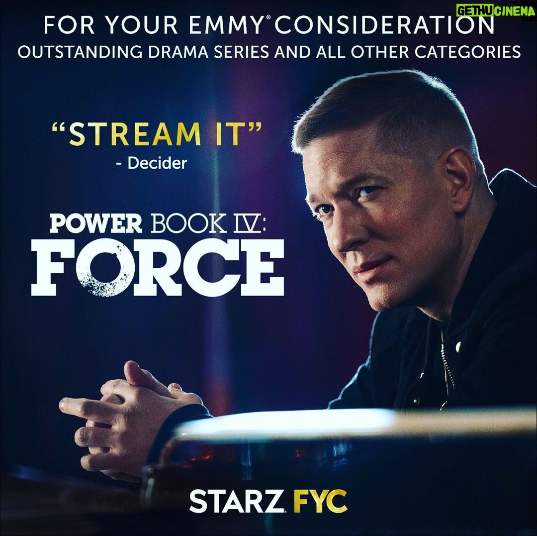 Joseph Sikora Instagram - POWER: Book IV, Force. Take the journey with us. #thetommyshow #tommyegan #demontime 🚦🚦🚦🚦 @power_starz @forcestarz @starz South of Heaven