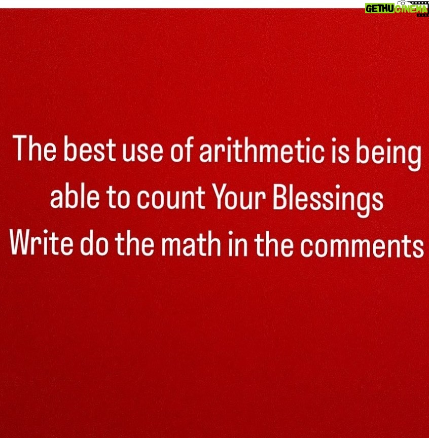 Joseph Simmons Instagram - If you want to be blessed again and again. Count your blessings. Don’t be so caught up on what you want and forget WHAT GOD HAD GIVEN YOU. Write do the math in the comments The Attitude of Gratitude