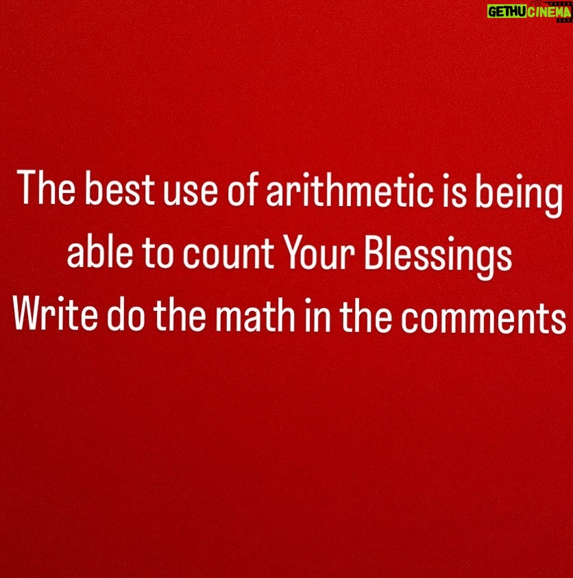 Joseph Simmons Instagram - Count Your Blessings.